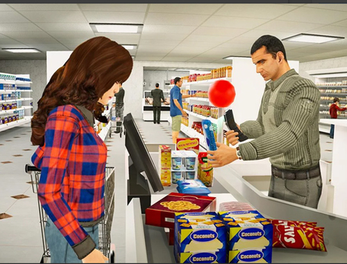 Alışveriş Merkezi Kızı .