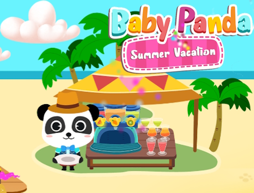 Bebek Panda Yaz Tatili .