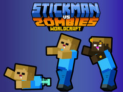 Oyunu Stickman vs Zombies WorldCraft