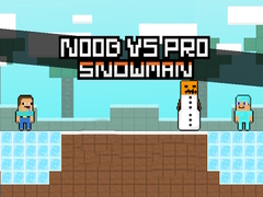 Oyunu Noob vs Pro Snowman