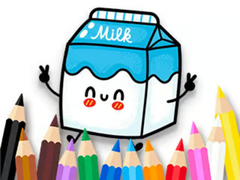 Oyunu Coloring Book: Milk