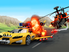 Oyunu Chaos Road Combat Car Racing