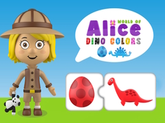 Oyunu World of Alice Dino Colors