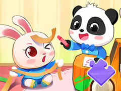 Oyunu Jigsaw Puzzle: Baby Panda Play Time