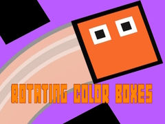 Oyunu Rotating Colored Boxes