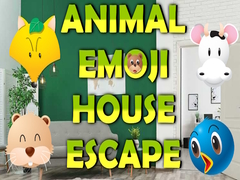 Oyunu  Animal Emoji House Escape