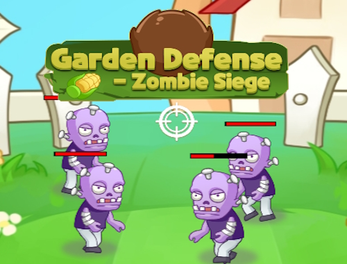 Bahçe Savunması - Zombi Kuşatması .