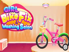 Oyunu Girl Bike Fix & Washing Salon