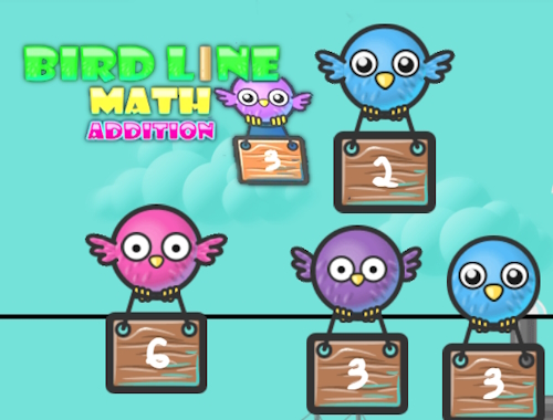 Kuş Çizgisi Matematik Toplama 