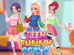 Oyunu Teen Funny Socks