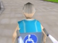 Oyunu 3D Wheelchair Race