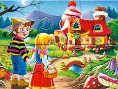 Oyunu Jigsaw Puzzle: Gingerbread House