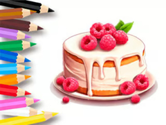 Oyunu Coloring Book: Berry Cake