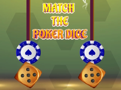 Oyunu Match The Poker Dice