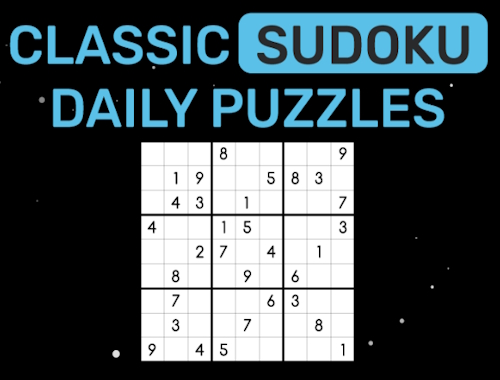 Klasik Sudoku Günlük Bulmacalar .
