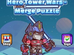 Oyunu Hero Tower Wars Merge Puzzle