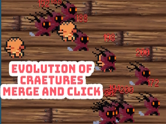 Oyunu Evolution of Craetures Merge and Click