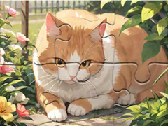 Oyunu Jigsaw Puzzle: Cat Garden