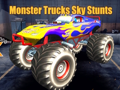 Oyunu Monster Trucks Sky Stunts