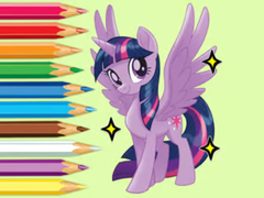 Oyunu Coloring Book: Twilight Sparkle