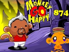 Oyunu Monkey Go Happy Stage 874