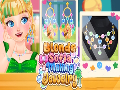 Oyunu Blonde Sofia Making Jewelry