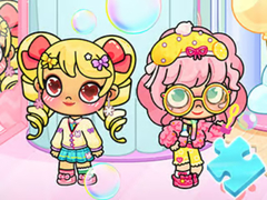 Oyunu Jigsaw Puzzle: Avatar World Candy Girl