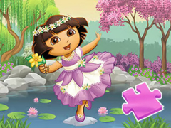 Oyunu Jigsaw Puzzle: Dora Lake Dance