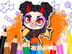 Oyunu Coloring Book: Avatar World Cute Devil