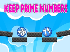 Oyunu Keep Prime Numbers