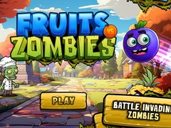 Oyunu Fruits vs Zombies