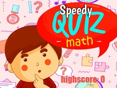 Oyunu Speedy Quiz Maths