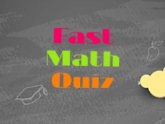 Oyunu Fast Math Quiz