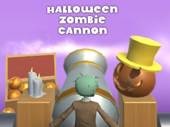 Oyunu Halloween Zombie Cannon