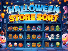 Oyunu Halloween Store Sort