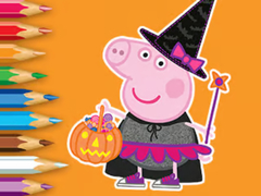 Oyunu Coloring Book: Peppa Pig Halloween