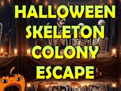 Oyunu Halloween Skeleton Colony Escape