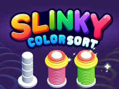 Oyunu Slinky Color Sort