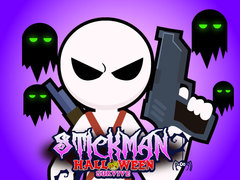 Oyunu Stickman Halloween Survive