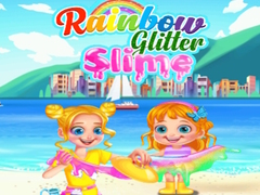 Oyunu Rainbow Glitter Slime