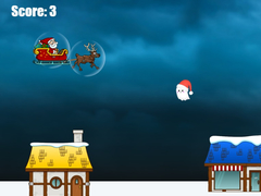 Oyunu Santa Flight Game