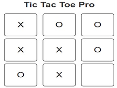 Oyunu Tic Tac Toe Pro