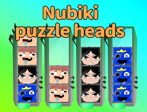 Nubiki Yapboz Kafaları 