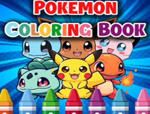 Pokemon Boyama Kitabı 