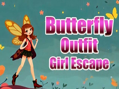 Oyunu Butterfly Outfit Girl Escape