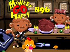 Oyunu Monkey Go Happy Stage 896