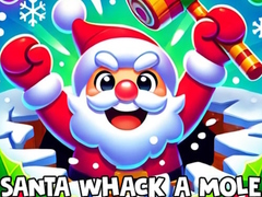 Oyunu Santa Whack a Mole