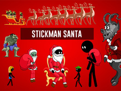 Oyunu Stickman Santa