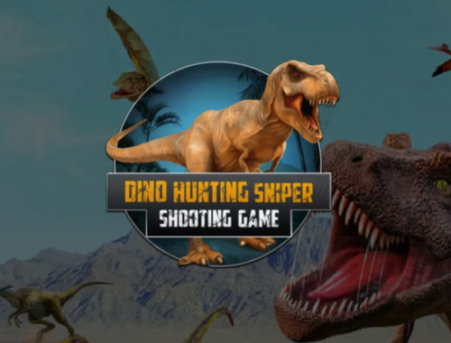 Dino Avı Keskin Nişancı Atış Oyunu .