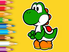 Oyunu Coloring Book: Yoshi Fishing Day